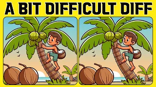 【Spot & Find the 3 Differences : A Little Difficult】 Time To Test Out Your Skills