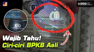 Semua Harus Tahu, Begini Cara Mengecek BPKB Kendaraan Asli Atau Palsu | GridOto News