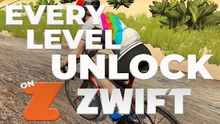 EVERY ZWIFT UNLOCK From Levels 1  to 50 with pictures