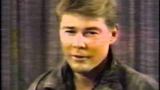 Jan Michael Vincent "Keep watching Airwolf" ad Season 4 AIRWOLF USA NETWORK