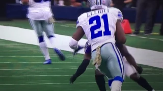 EMBARASSING!!! COWBOYS Elliott Hurdles Ravens Defender!!!