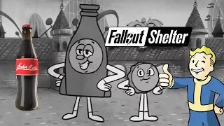 Botellin y Chapita en Fallout Shelter