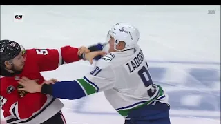 NHL Fight - 5 Min For Fighting !! - 17/12/2023
