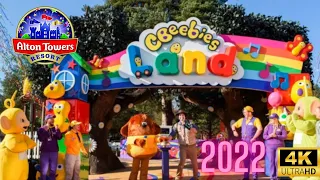A walk through Cbeebies land at alton towers| March 2022 4k