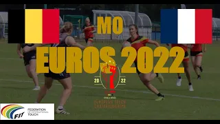 Belgium vs France (Men's Open) - European Touch Championship 2022