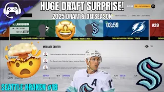 HUGE DRAFT SURPRISE! (2025 Offseason) | NHL 22 | Seattle Kraken Franchise Mode #18