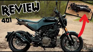 Husqvarna 401 REVIEW, Specs, First Impression, On/Off Road Test, CRASH