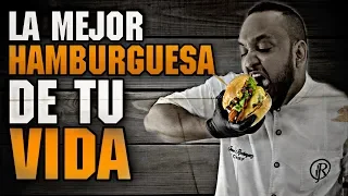 HAMBURGUESA A LA PARRILLA