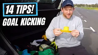 Here's 14 Rugby Kicking Tips | @rugbybricks | Rugby Goal Kicking | Peter Breen