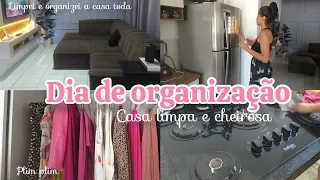 ROTINA DE ORGANIZAÇÃO DA CASA/ limpeza completa, como manter a casa organizada, 24 HORAS COMIGO ❤️