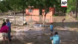 Minor flooding as Tropical Storm Sonia hits Mexico, dissipates off coast