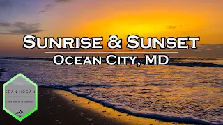 OCMD Sunrise & Sunset, Ocean City Maryland -- DJI Drone Footage