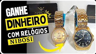 Relógio Nibosi / Feminino & Masculino / Aliexpress 2022