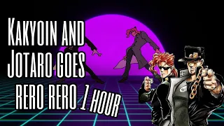 [1HOUR] Kakyoin and Jotaro goes rero rero