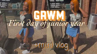 Grwm: first day of junior year (2021) +vlog