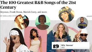 100 Greatest R&B SONGS OF THE 21st CENTURY REACTION (I'm Scared...)
