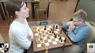 WFM Fatality (1954) vs Simba (1810). Chess Fight Night. CFN. Blitz