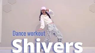 [DanceFit] Shivers- Ed Sheeran Full body Happy mood fun Cardio dance fitness Ria Queen choreography