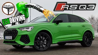 2021 Audi RSQ3 2.5 TFSI | Ile NAJMNIEJ spali w mieście?