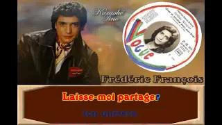 Karaoke Tino - Frédéric François - Viens te perdre dans mes bras