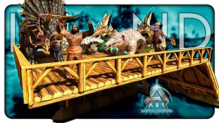 I Build a Dino Transport Raft and Things Don't Go as Expected- Ark Survival Ascended