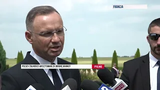 Prezydent Andrzej Duda: dlaczego zastosowano tak brutalne środki przymusu wobec polskich żołnierzy?