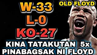 KINATATAKUTAN sa FEATHERWEIGHT 5x BAGSAK kay FLOYD | UNDEFEATED VS UNDEFEATED | ang lumang FLOYD