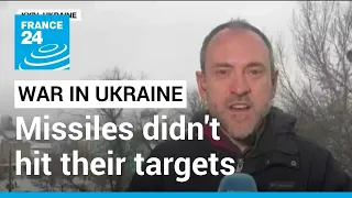 'In other attacks, the missiles that targeted at Kyiv were shot down and didn't hit their targets'