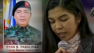 Saksi: Isa sa mga naulilang biyuda, may hamon kay Pres. Aquino