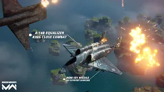 RAJANYA CLOSE COMBAT | A-14B EQUALIZER PESAWAT YANG COCOK BUAT PLAYER BARBAR | MODERN WARSHIPS