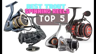 Best Trout Spinning Reels On Amazon | Top 5 Best Trout Spinning Reels.