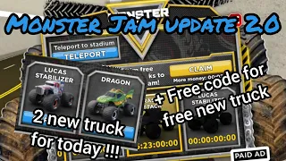 Roblox Car Dealership Tycoon | Countdown before New Monster Jam update + New Code for FREE truck !!!