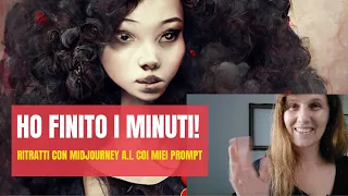 Midjourney: Ho finito i minuti!!! | ultimi prompt di Ritratto insieme a voi | A.I. Art tutorial