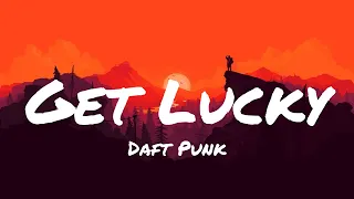 Get Lucky - Daft Punk | Lyrics | MrText