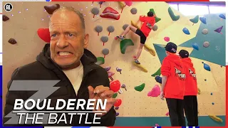 ''HIJ KLIMT RAZENDSNEL NAAR BOVEN!''😳 | The Battle Boulderen | Zappsport |