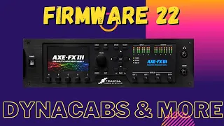 Axe-Fx III Firmware 22b Stuff