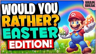 Easter Would You Rather? Workout | Easter Brain Break | Games For Kids | Just Dance | GoNoodle