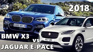 Jaguar E-Pace vs BMW X3 (2018)