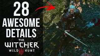 28 AWESOME Details in The Witcher 3: Wild Hunt (Part 1)