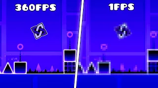 GEOMETRY DASH, НО С КАЖДОЙ ПОПЫТКОЙ FPS УМЕНЬШАЕТСЯ