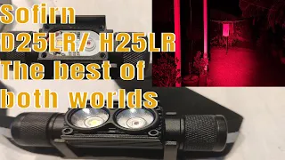 Sofirn D25LR/ H25LR Review - Samsung LH351D 90+ CRI + Luminus SST-20 Red