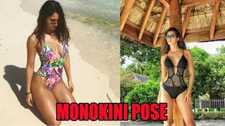 Disha Patani Poses In Monokini Sexy Pose!