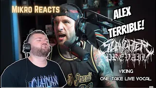 Mikro Reacts // Slaughter To Prevail - Viking (Alex Terrible One Take Live Vocal)