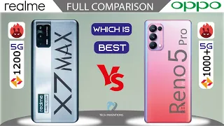 Realme X7 MAx VS OPPO RENO 5 PRO Full Comparison Which is Best