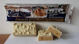 #Taste-Test- DM Sportness 50% Proteinriegel ✳Peanutbutter✳