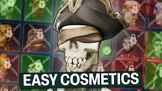 The EASIEST Skeleton Cosmetics To Get In Sea of Thieves