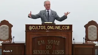 SANTO CULTO A DEUS (VÍDEO) - SEG - 06/05/2024 - 09h - ÊXODO - CAP. 7 #CULTOAOVIVO #CULTOONLINECCB