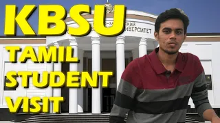 Tamil student visits Kabardino Balkarian State University