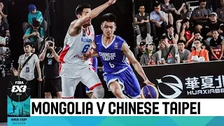 Mongolia v Chinese Taipei - Full Game - FIBA 3x3 Asia Cup 2018