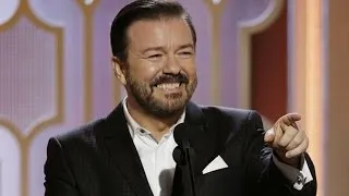 Ricky Gervais Slams Caitlyn Jenner in Golden Globes Monologue